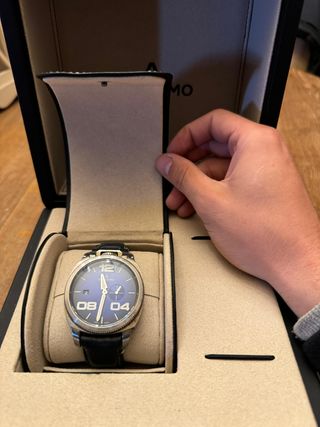 Reloj Automático Anonimo Militare, Azul, 43,4 mm