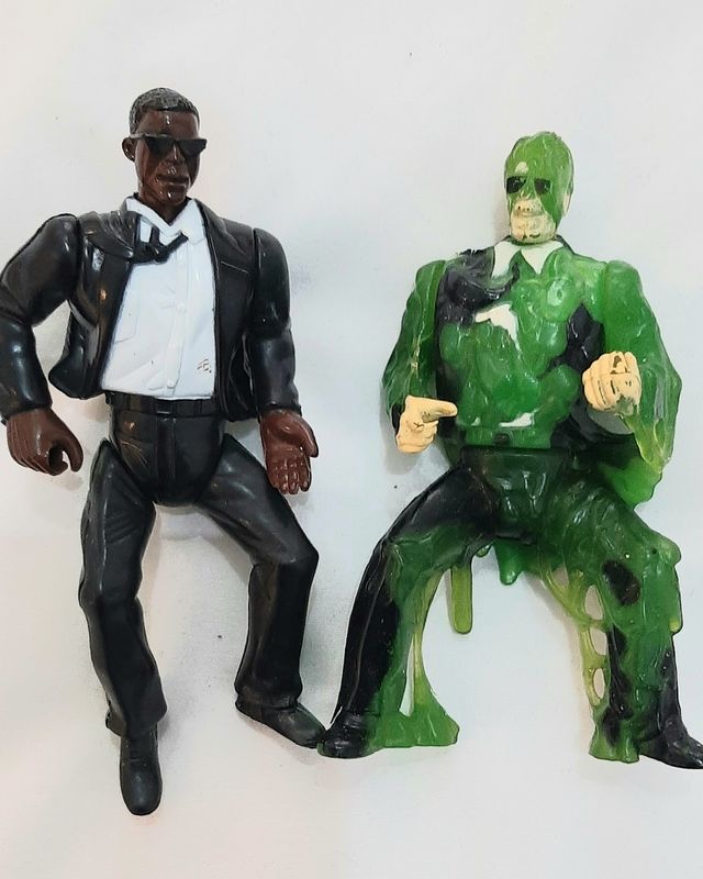 Agent Jay y Fightin'Kay Men in Black 