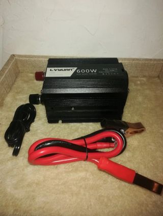 Inversor de corriente de 12v a 220v de 600w