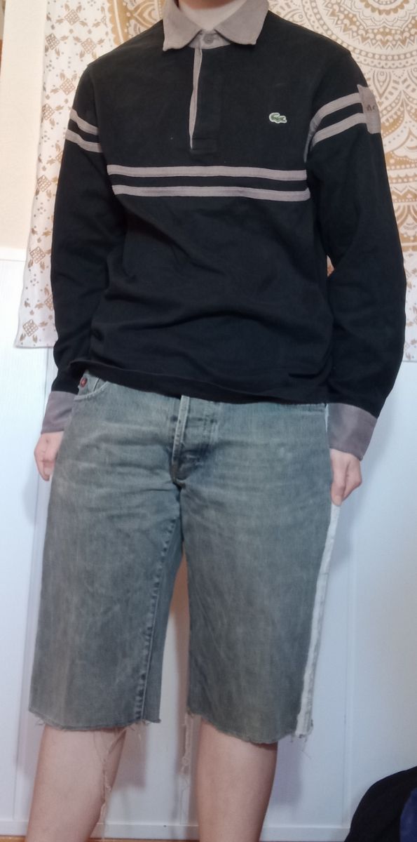 LOT Lote 2 jorts + 1 polo Lacoste