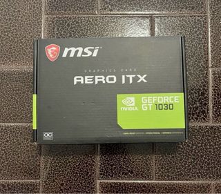 Tarjeta grafica MSI GT 1030