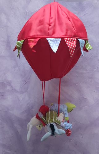 Globo aerostático para techo o cuna