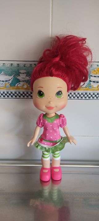 Muñeca tarta de fresa