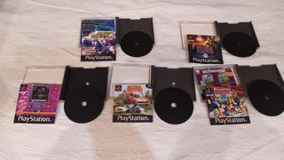 5 Juegos PSX - Precios sueltos en la descripción