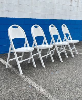 4 Sillas TRIC by A.Castiglioni BBB - vintage 80s