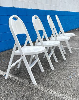 4 Sillas TRIC by A.Castiglioni BBB - vintage 80s