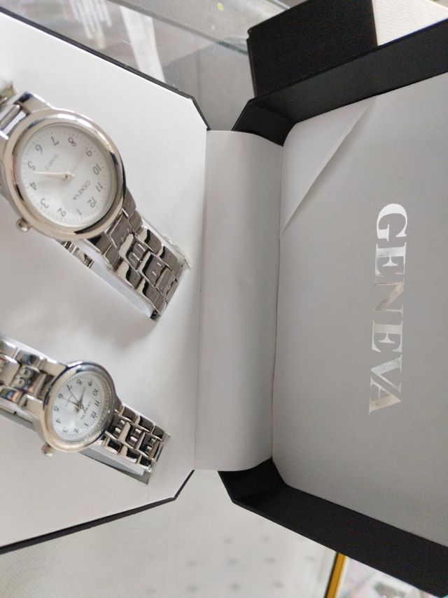 Reloj señora y caballero