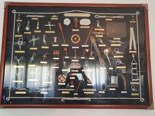 Cuadro nudos marineros