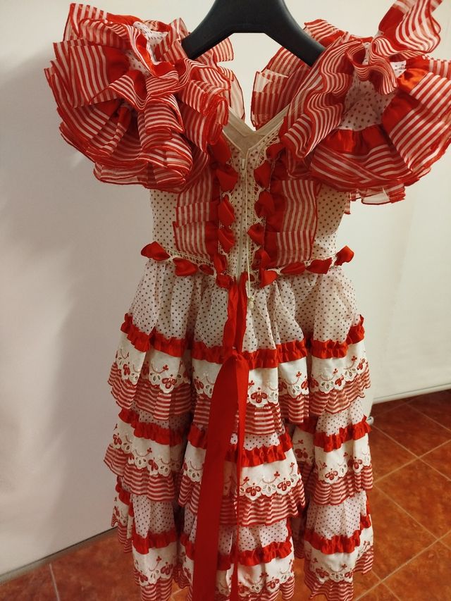 Vestido de flamenca infantil