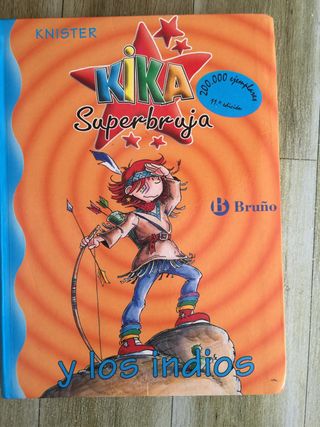Kika y los indios  KNISTER,libro infantil 