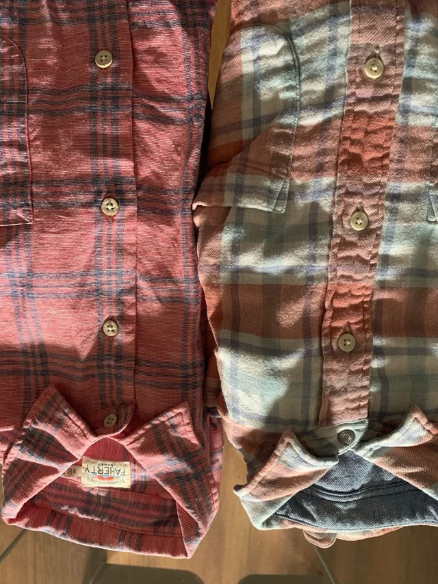 “Pack” de dos camisas Faherty