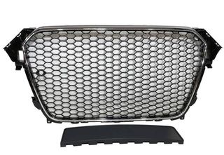 Parrilla Audi A4 2013-2016 Look RS Black chromed