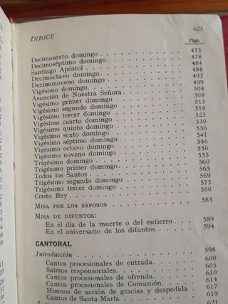 NUEVO MISAL DE DOMINGOS Y FESTIVOS