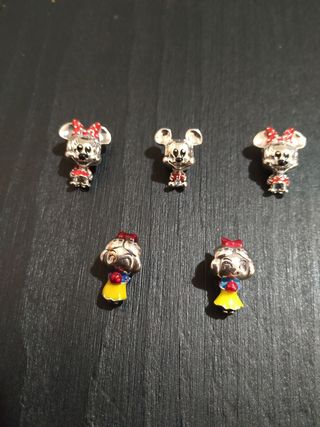 Charms abalorios Disney para pulsera Pandora Plata