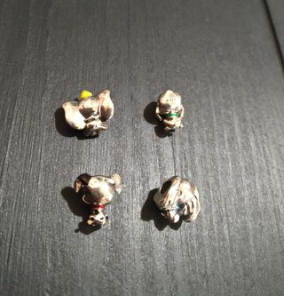 Charms abalorios Disney para pulsera Pandora Plata