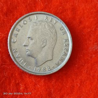 Moneda diez pesetas 1983