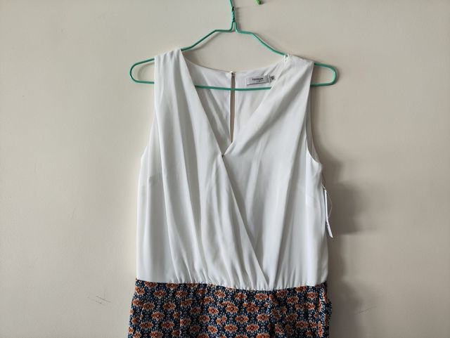 Tuta Mono bianca nuova di zecca