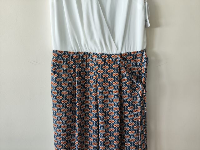 Tuta Mono bianca nuova di zecca