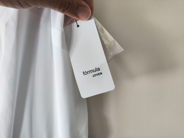 Tuta Mono bianca nuova di zecca