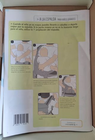 Mochila portabebés Manduca