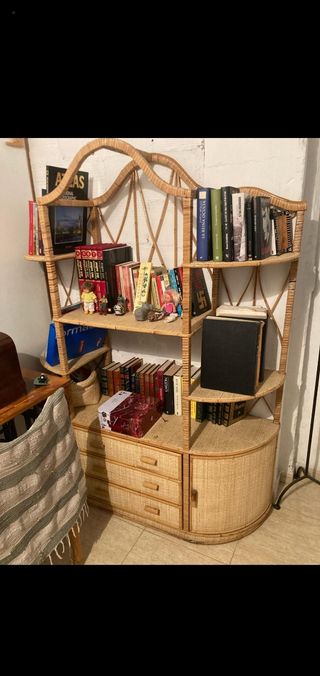 Mueble de mimbre