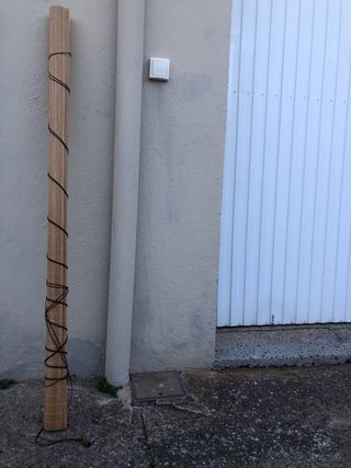 Estora madera enrollable