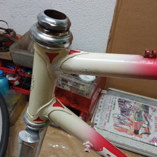 Cuadro razesa bicicleta vintage