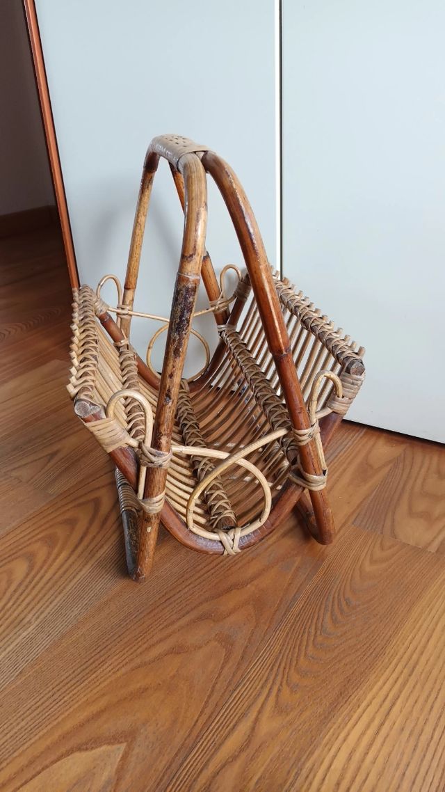 Portariviste bambù anni 70