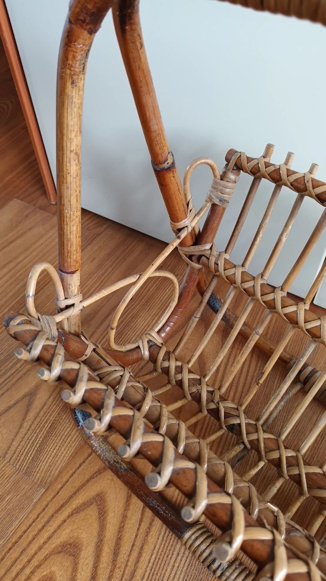 Portariviste bambù anni 70