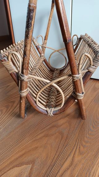 Portariviste bambù anni 70