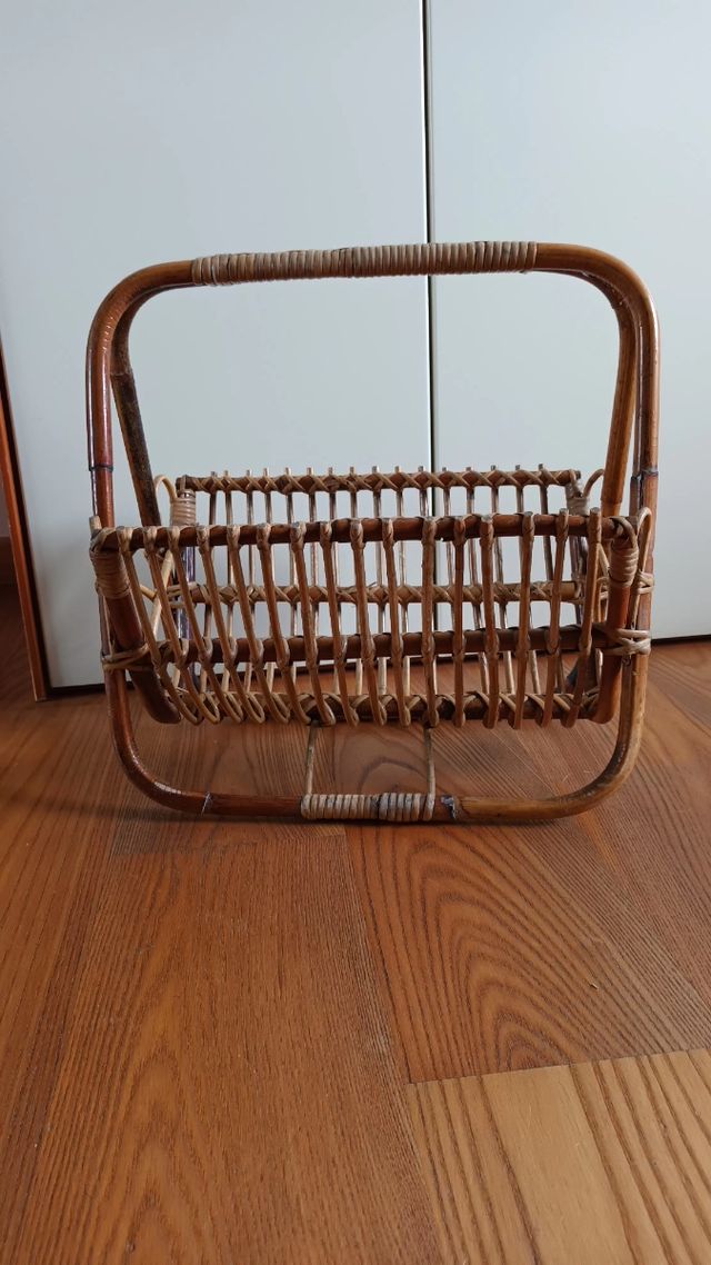 Portariviste bambù anni 70