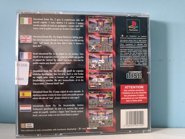 Ps1 PAL Ita The Ultimate Martial Arts