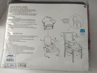 Asiento alzador para niños