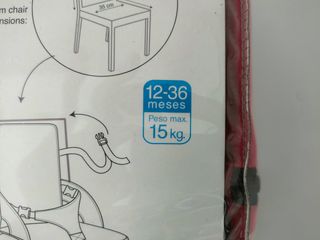Asiento alzador para niños