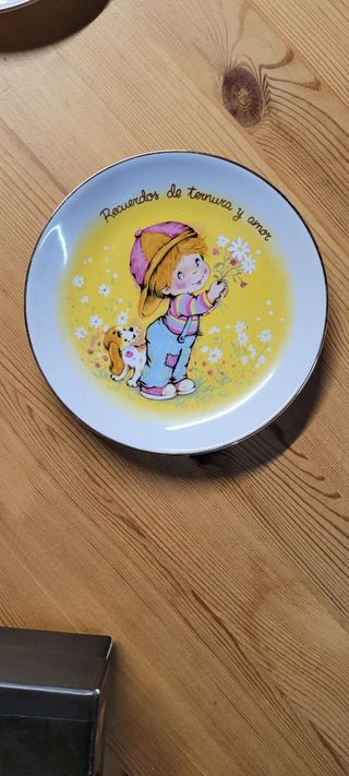 Platos decorativos vintage