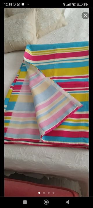 Funda nórdica a raya,má stork y cuadrante