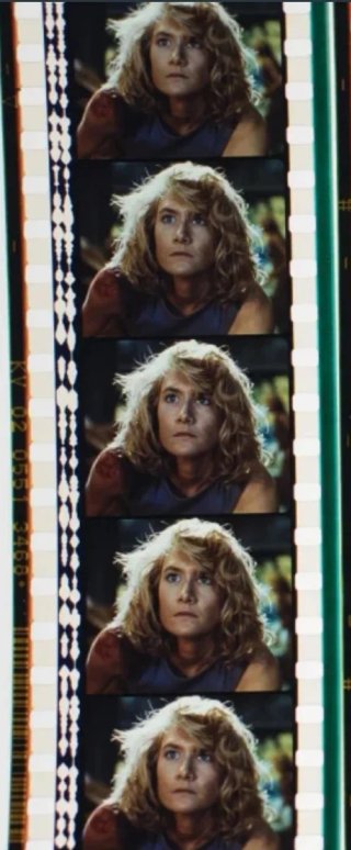 Jurassic Park (1993) fotogramas originales 35mm