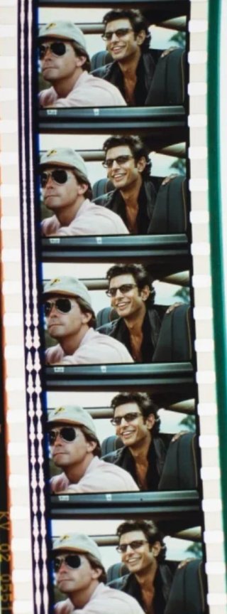 Jurassic Park (1993) fotogramas originales 35mm