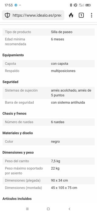 Carro de bebé