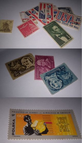 Lote 49 sellos extranjeros