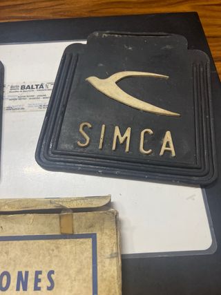 Faldones goma para coche tipo Simca 1000