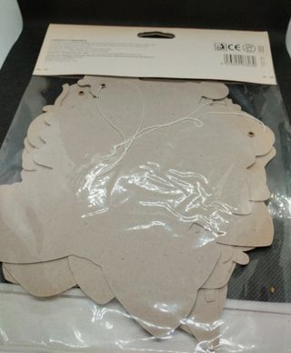 15 pagliacci per festone carta