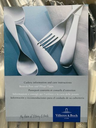 Villeroy & Boch 1748 servizio 24 posate 