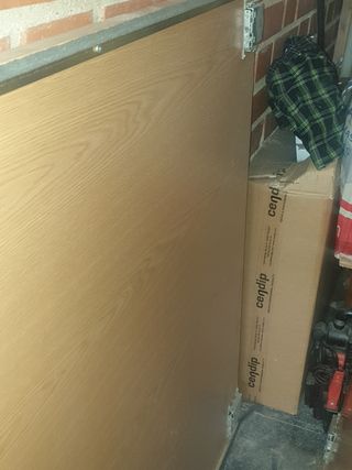 Puertas para armarii empotrado madera.