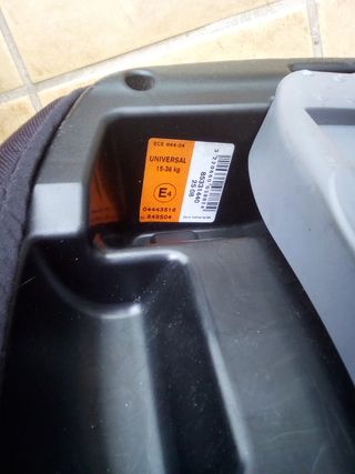 Silla coche grupo 2, 15 a 36kg. Coxigen
