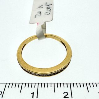 ANILLO ORO DE 18 QUILATES CON DIAMANTES NATURALES