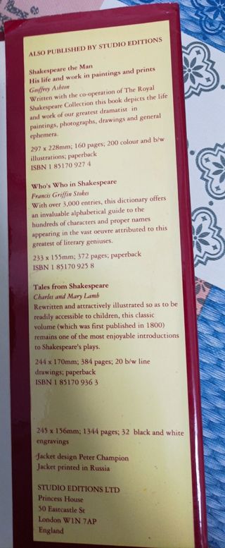Libro The Works of William Shakespeare