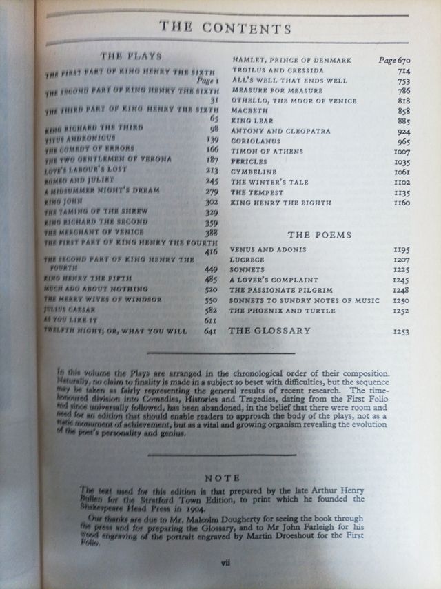 Libro The Works of William Shakespeare