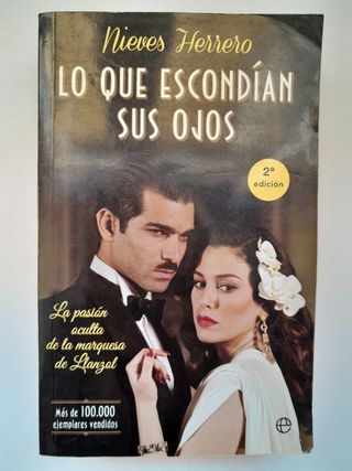 Lo que escondían sus ojos, libro