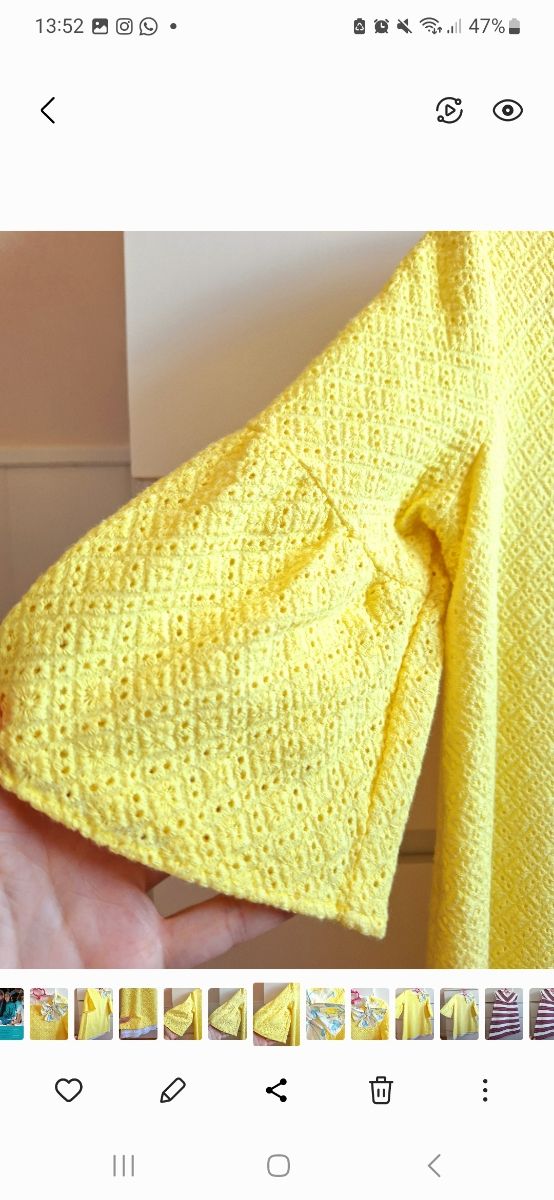 Precioso vestido amarillo de Nanos